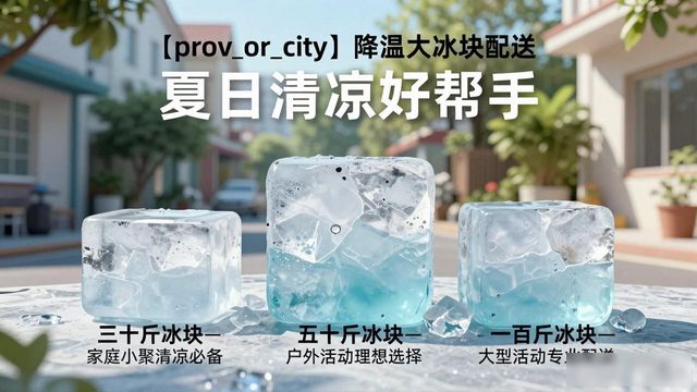 南通降温大冰块配送 夏日清凉好帮手